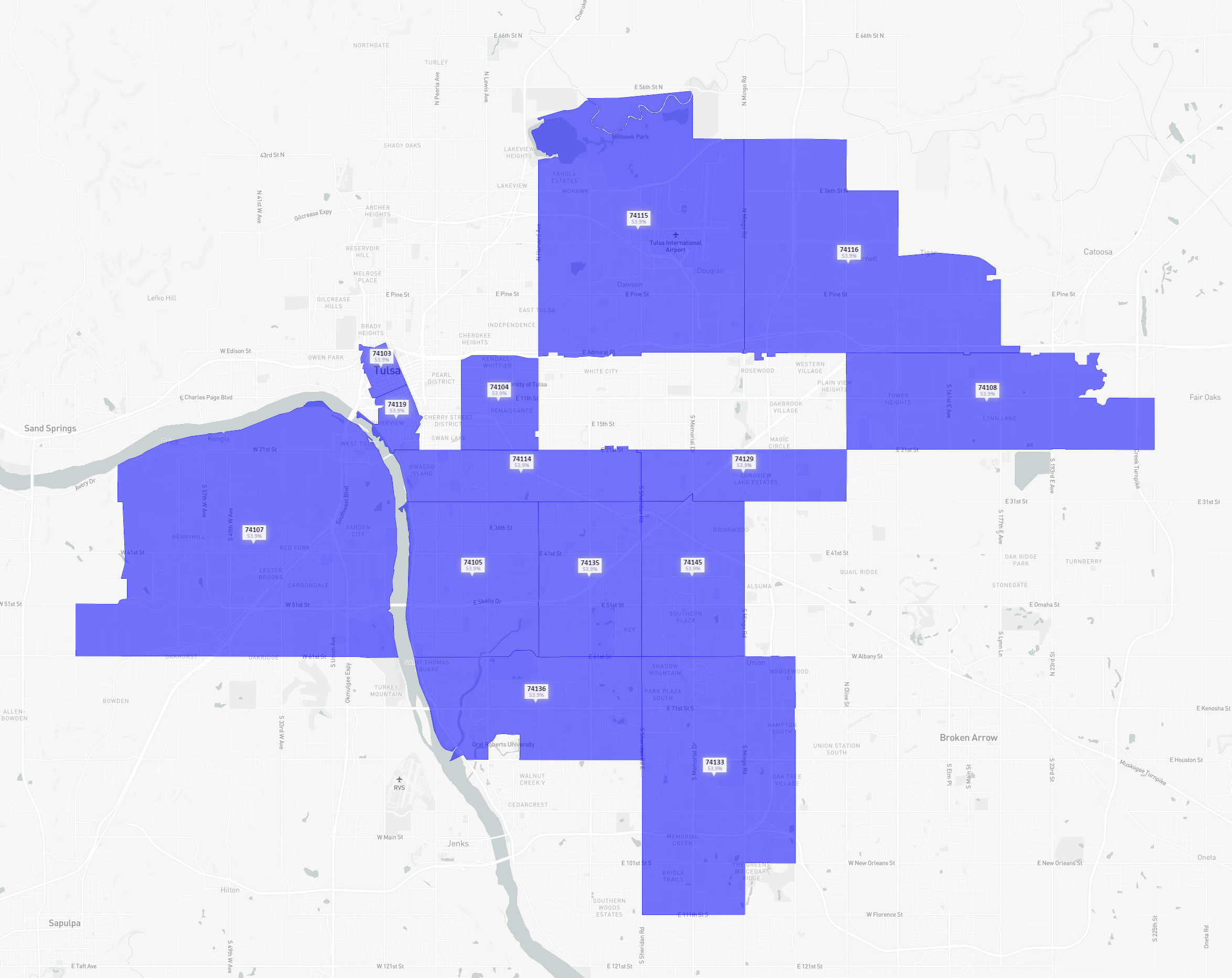 Ideal Area Within City